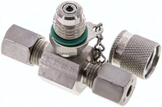 Messanschluss M16x2, 6 S (M14x1,5)-HD-Verschraubung, 1.4571