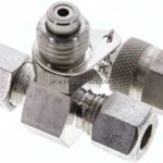 Messanschluss M16x2, 8 L (M14x1,5)-HD-Verschraubung, 1.4571