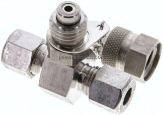Messanschluss M16x2, 8 L (M14x1,5)-HD-Verschraubung, 1.4571