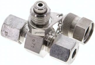 Messanschluss M16x2, 8 S (M16x1,5)-HD-Verschraubung, 1.4571