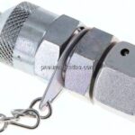Messanschluss M16x2, 10 L-Dichtkegel, Stahl verzinkt