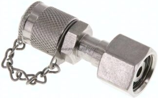 Messanschluss M16x2, 10 S-Dichtkegel, 1.4571