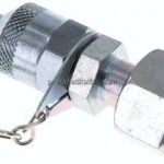 Messanschluss M16x2, 12 L-Dichtkegel, Stahl verzinkt