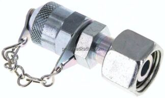 Messanschluss M16x2, 12 L-Dichtkegel, Stahl verzinkt