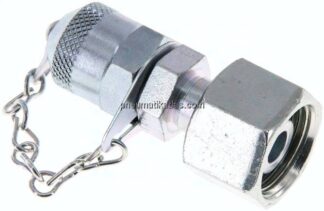Messanschluss M16x2, 12 S-Dichtkegel, Stahl verzinkt