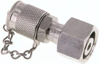 Messanschluss M16x2, 12 S-Dichtkegel, 1.4571