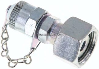Messanschluss M16x2, 15 L-Dichtkegel, Stahl verzinkt