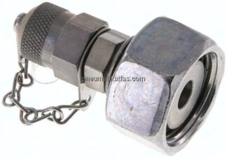 Messanschluss M16x2, 22 L-Dichtkegel, Stahl verzinkt