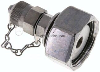 Messanschluss M16x2, 28 L-Dichtkegel, Stahl verzinkt