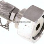 Messanschluss M16x2, 28 L-Dichtkegel, 1.4571