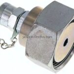 Messanschluss M16x2, 35 L-Dichtkegel, Stahl verzinkt