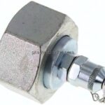Messanschluss M16x2, 38 S-Dichtkegel, Stahl verzinkt