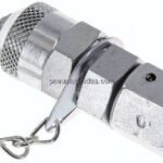 Messanschluss M16x2, 6 S-Dichtkegel, Stahl verzinkt