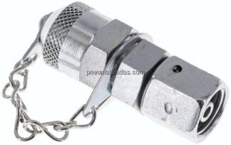 Messanschluss M16x2, 6 S-Dichtkegel, Stahl verzinkt