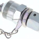 Messanschluss M16x2, 8 L-Dichtkegel, Stahl verzinkt