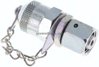 Messanschluss M16x2, 8 L-Dichtkegel, Stahl verzinkt