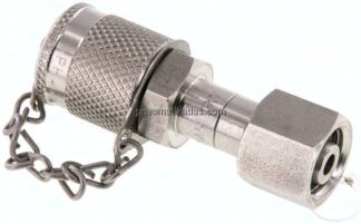 Messanschluss M16x2, 8 L-Dichtkegel, 1.4571