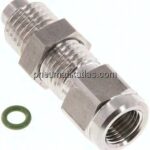Manometeranschluss M 16x2 (AG) - G 1/4", 1.4571