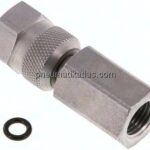 Manometeranschluss M 16x2 (IG) - G 1/4", Stahl verzinkt