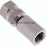 Manometeranschluss M 16x2 (IG) - NPT 1/4", Stahl verzinkt
