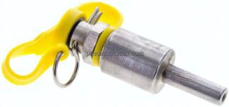 Steck-Messanschluss, 6mm-Rohrstutzen