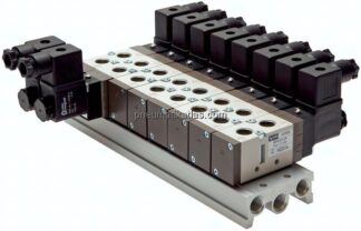 Reihenleiste (6-fach) für SF4000 (5/2 und 5/3-Wege)