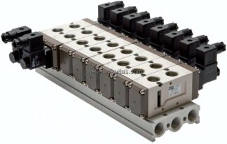 Reihenleiste (6-fach) für SF6000 (5/2 und 5/3-Wege)