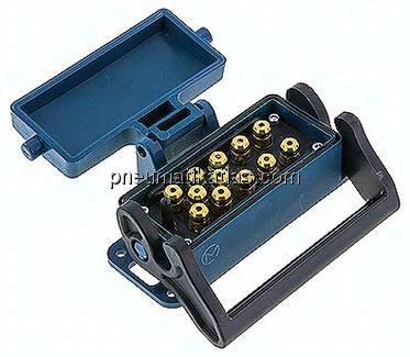 Mehrfachkupplung 12x 4mm Schl.,Muffe