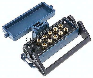 Mehrfachkupplung 10x 8mm Schl.,Muffe