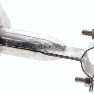 Messgerätehalter DIN 16281, 100mm Ausladung, 1.4571