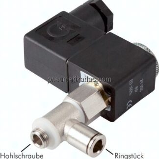Hohlschrauben-Magnetventil G 1/8"-4, 2/2-Wege (NC), 24 V DC