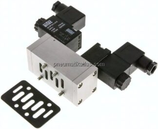 ISO-Ventil (Größe 1), 5/3-Wege Mittelstellung entlüftet, 115 V AC