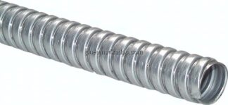 Metallschutzschlauch 7mm, Stahl verzinkt