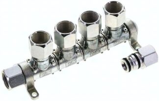 CEJN Multilink 4-fach Verteiler, mit Innengewinde G 1/2" als Abgang