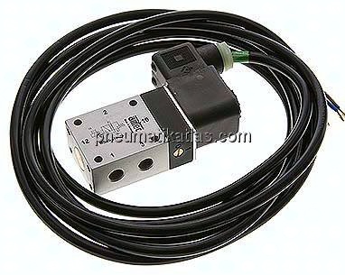 3/2-Wege Magnetventil, G 1/8", Federrückstellung (NO), 230 V AC, ATEX-Zulassung