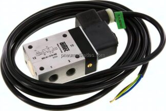 3/2-Wege Magnetventil, G 1/4", Luftfederrückstellung (NO), 24 V DC, ATEX-Zulassung
