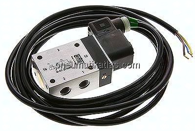 3/2-Wege Magnetventil, G 1/4", Federrückstellung (NO), 24 V DC, ATEX-Zulassung