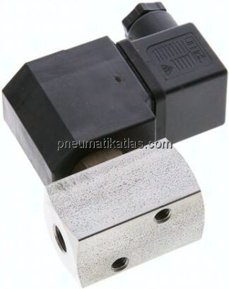2/2-Wege ES-Magnetventil G 1/8", 0 - 10 bar, stromlos geöffnet (NO)