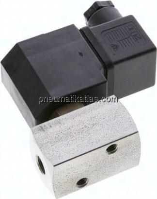 2/2-Wege ES-Magnetventil G 1/8", 0 - 10 bar, stromlos geöffnet (NO)