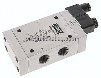 3/2-Wege Magnetventil, G 1/2", Luftfederrückstellung (NO), 24 V AC, Standard