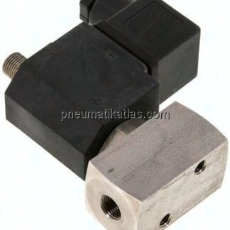 3/2-Wege ES-Magnetventil G 1/8" stromlos geöffnet (NO)