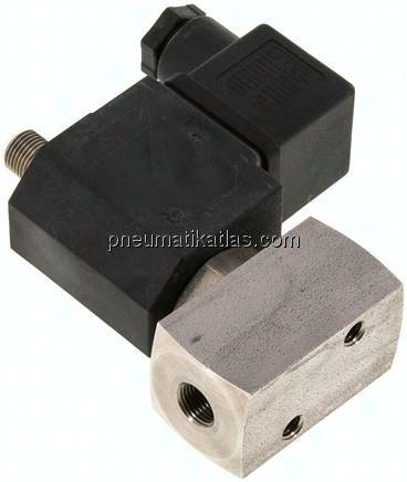 3/2-Wege ES-Magnetventil G 1/8" stromlos geöffnet (NO)