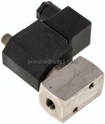 3/2-Wege ES-Magnetventil G 1/8" stromlos geöffnet (NO)