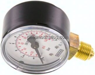 Manometer senkrecht (ST/Ms), 50mm, 0 - 10 bar, G 1/4"