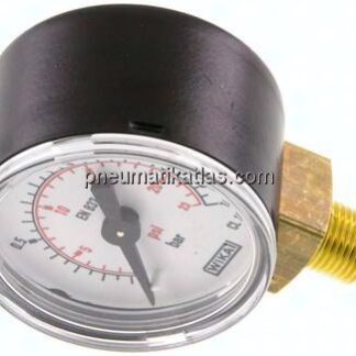 Manometer senkrecht (ST/Ms), 40mm, 0 - 1,6 bar, G 1/8"