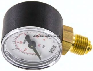 Manometer senkrecht (KU/Ms), 40mm, 0 - 16 bar, G 1/4"