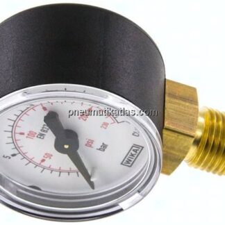 Manometer senkrecht (KU/Ms), 40mm, 0 - 16 bar, G 1/4"