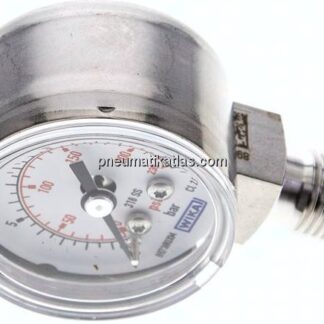 ES-Manometer senkrecht, 40mm, 0 - 16 bar, G 1/4"
