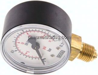 Manometer senkrecht (KU/Ms), 50mm, 0 - 1,6 bar, G 1/4"