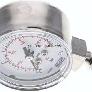 ES-Manometer senkrecht, 50mm, 0 - 16 bar, G 1/4"